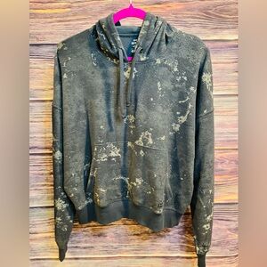 Under Armour Black and Grey Hoodie